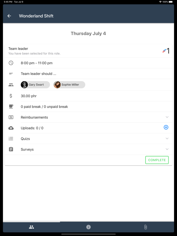 Tier1Models iPad screenshot 4 - Business app