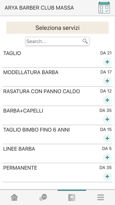 Arya Barber Club Massa Screenshot