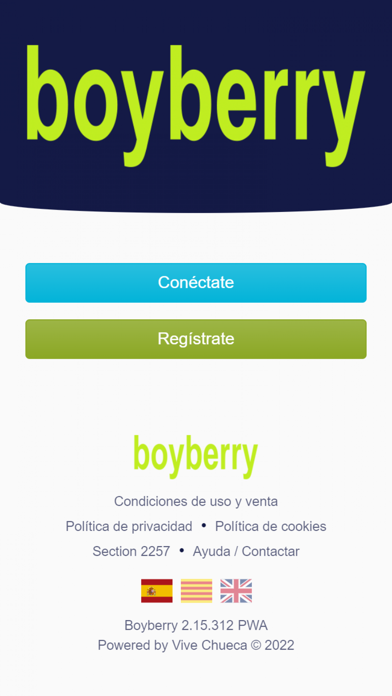 Boyberry App Screenshot