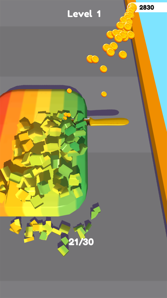 #2. Sharpen Knife Run (iOS) 由: SUPERSONIC STUDIOS LTD