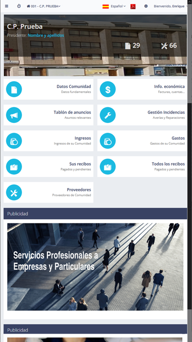 Ficoga Comunidades Screenshot