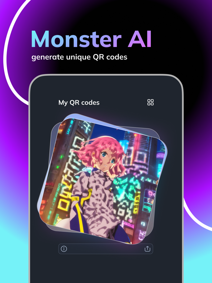 Monster AI QR Code Generator