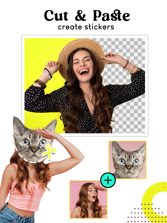 Cut paste – create stickers
