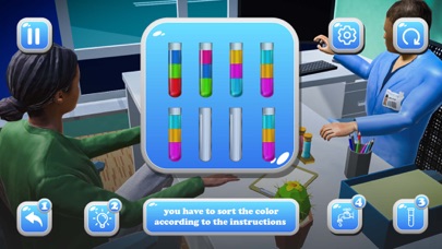Chemical Sort Pouring Game Screenshot