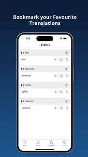 french spanish dictionary+ iphone screenshot 1
