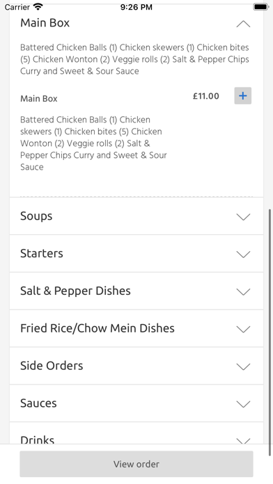 Mai Wok, Leyland Screenshot