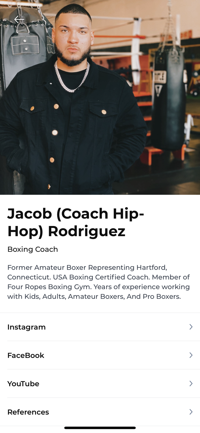 Boxing Training Camp