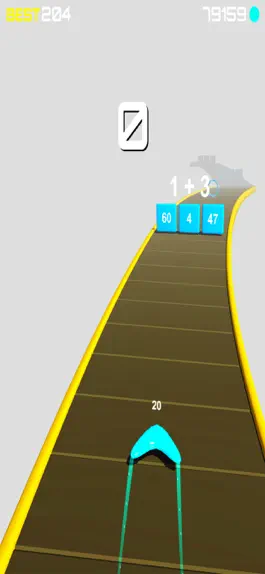 Game screenshot Curvy Path Maths 3d Games 2023 mod apk