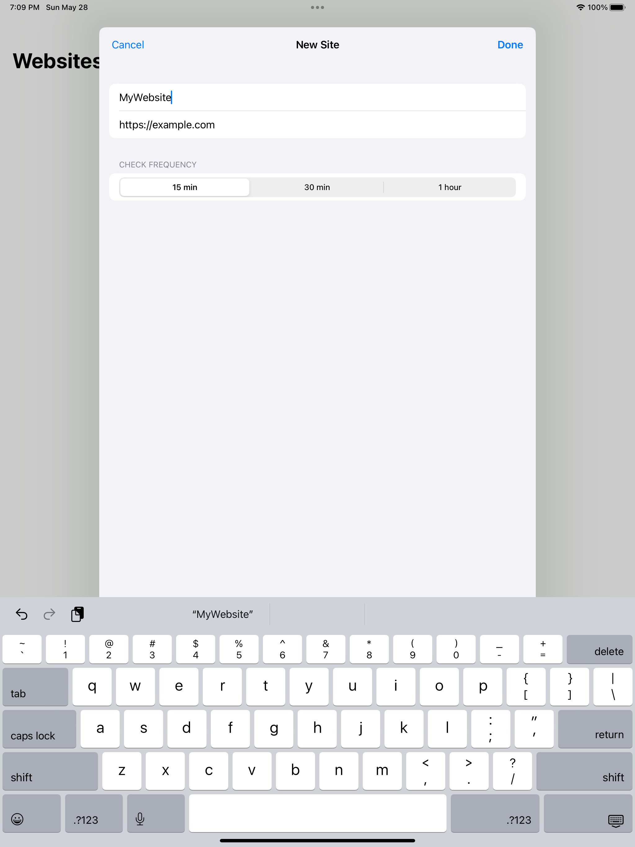 StatusWidgets