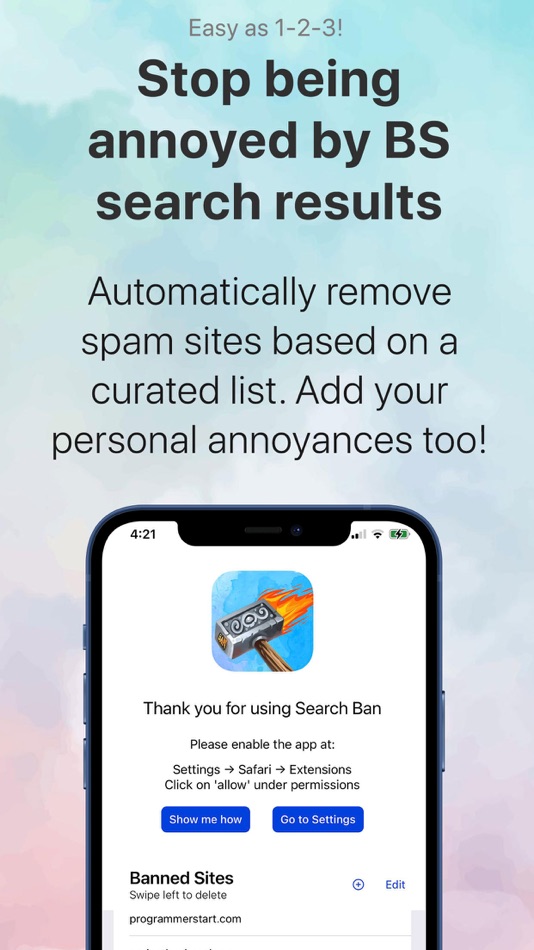 #3. Search Ban: Filter Results (iOS) Podle: Tony Sundharam