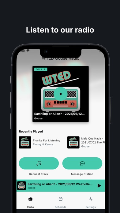 WTED Goose Radio Screenshot 1 - AppWisp.com