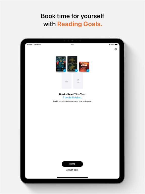 Apple Books iPad app afbeelding 5