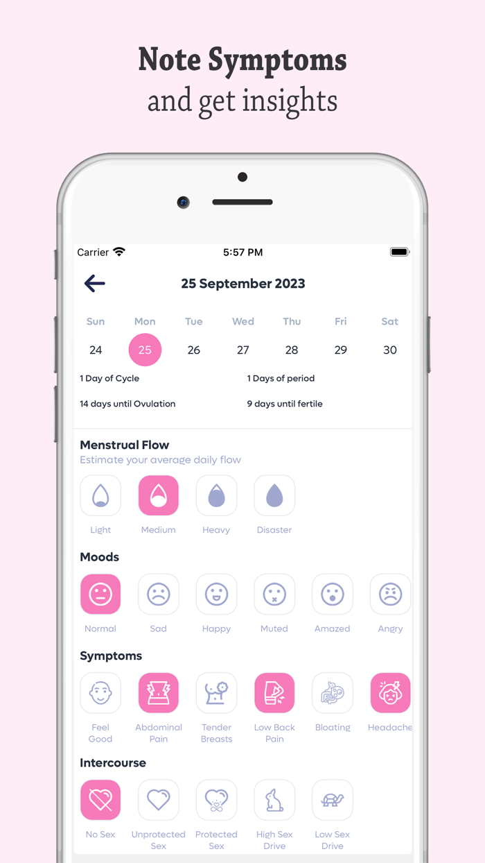 Ovulation Period Tracker