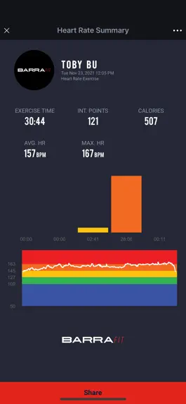 Game screenshot BarraFit HR mod apk