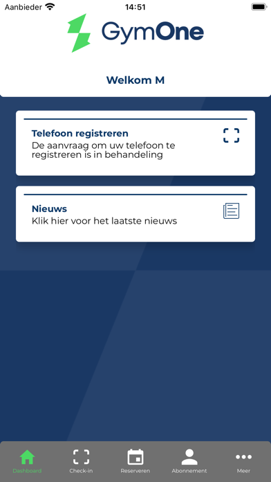 GymOne Screenshot
