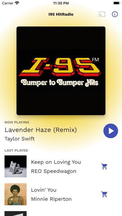I-95 Radio Screenshot