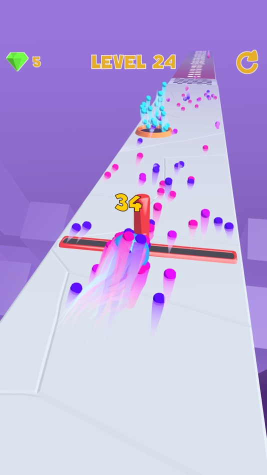 #7. Stick and Roll (iOS) 由: Elif Koc