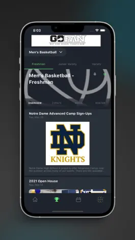 Game screenshot Notre Dame HS hack