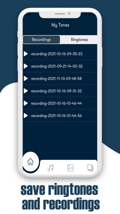 Ringtones & Backgrounds Screenshot