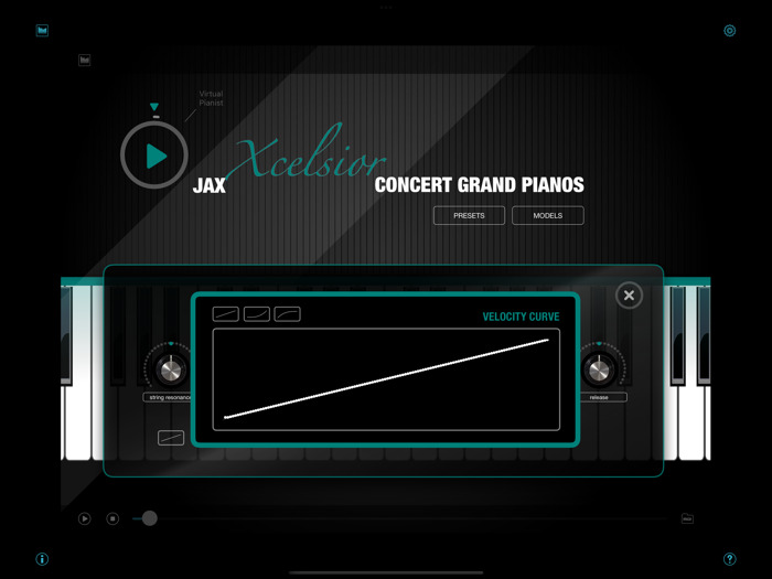 JAX Xcelsior Grand Piano