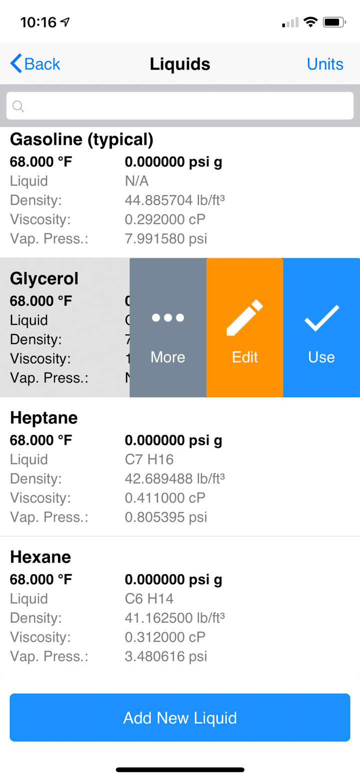 Pipe Flow Liquid Pipe Diameter screenshot 6