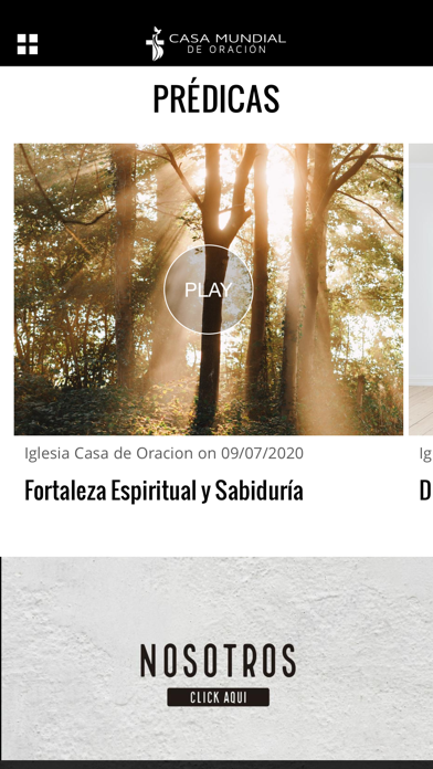 Casa Mundial de Oracion Screenshot