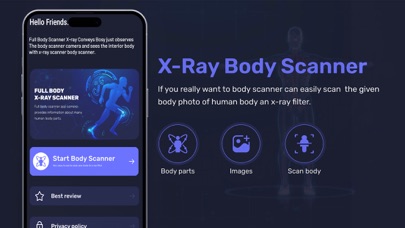 Xray Scanner Body App Screenshot
