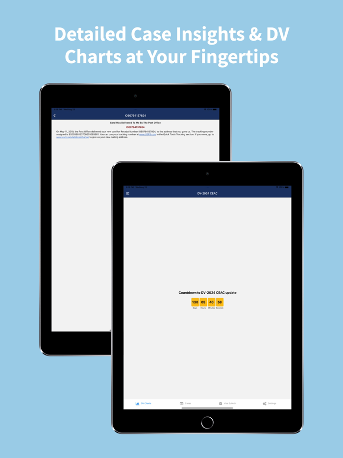USCIS Plus Case Tracker and DV