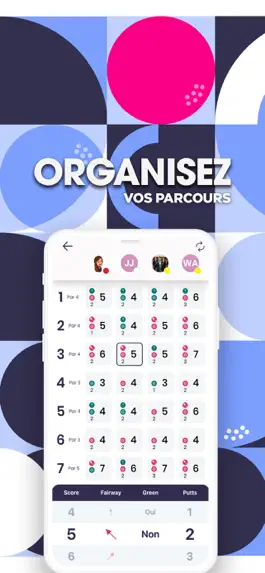 Game screenshot kady Golf, résa, scores & WHS apk