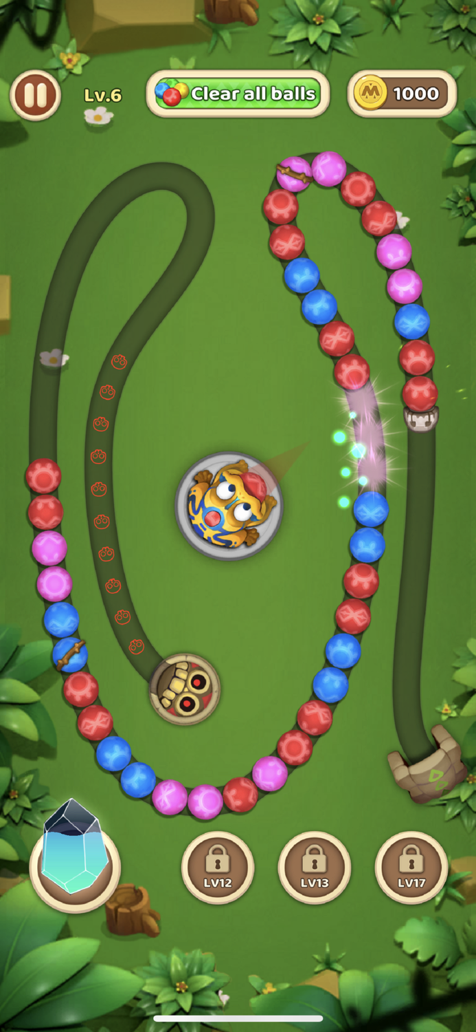 Zumba Blast Marble Shoot