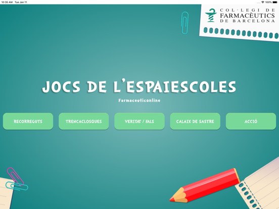 Screenshot #5 pour Jocs Espai Escoles del COFB