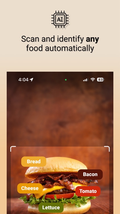 Cally: Calorie Scanner screenshot-3