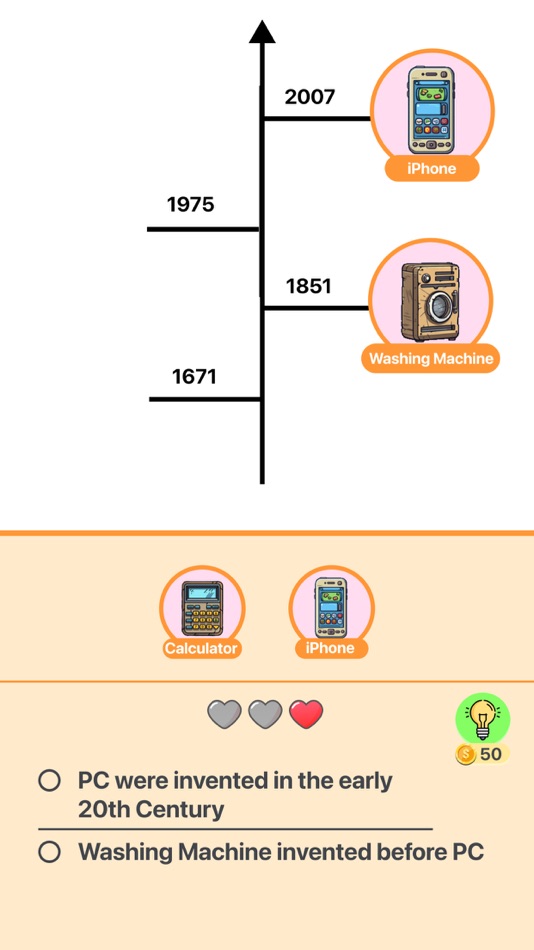 #3. Inventions Order Puzzle! (iOS) 由: Buket Zehir