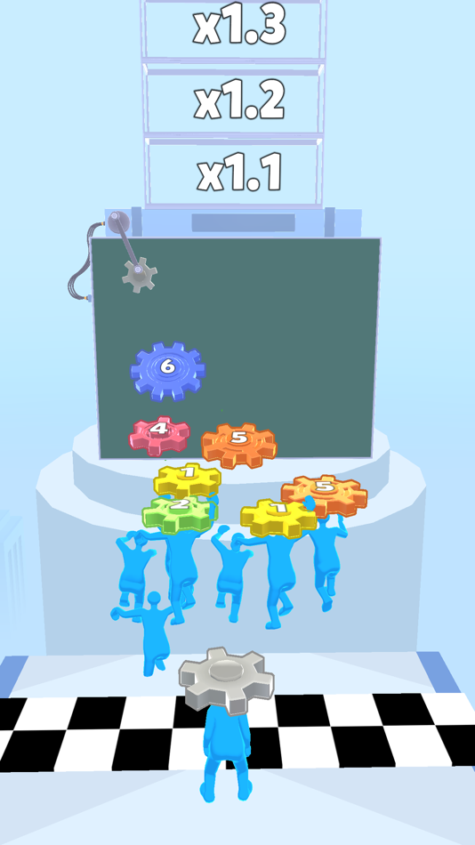 #1. Gear Man Run (iOS) 由: Ferhat Bicici