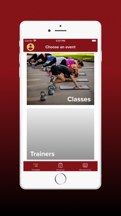 Trojan Fitness Screenshot