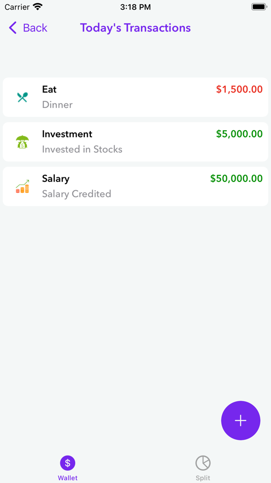 #5. Wallet Manager - SplitWise (iOS) 由: Sumita Hirpara