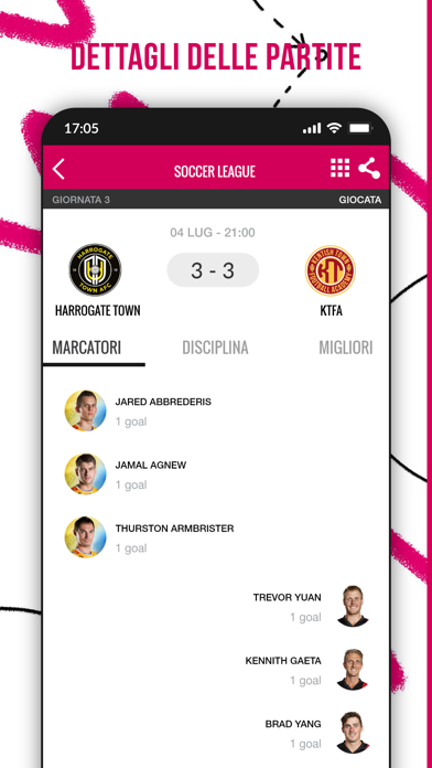 Gazzetta Football League Screenshot