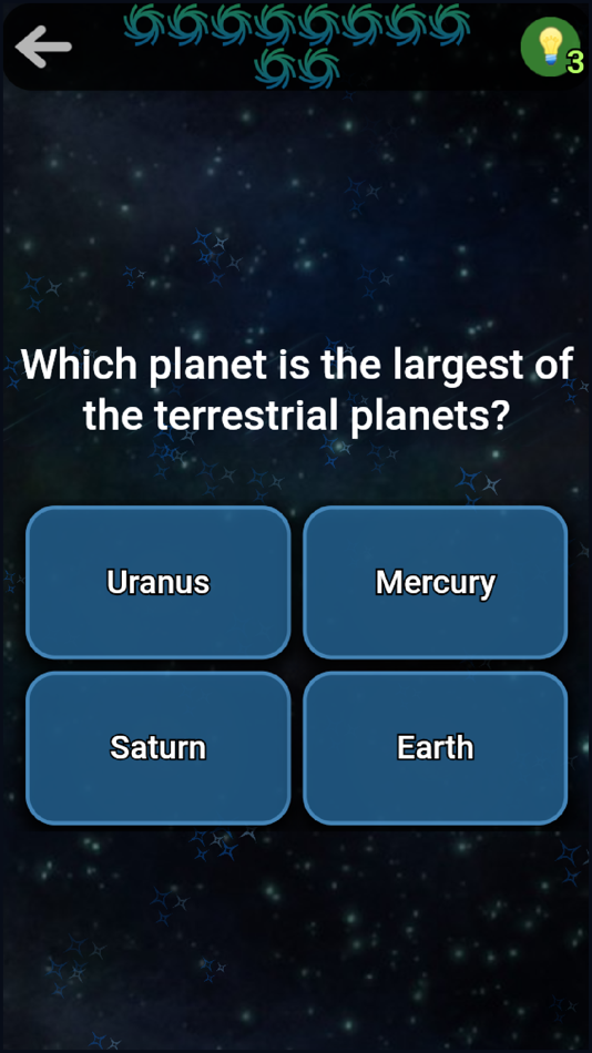 #5. Astronomy Game (iOS) Podle: Horea Bucerzan