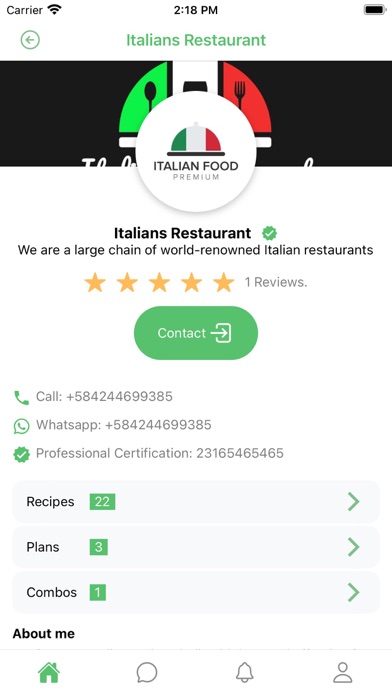 Rick Recipes Screenshot