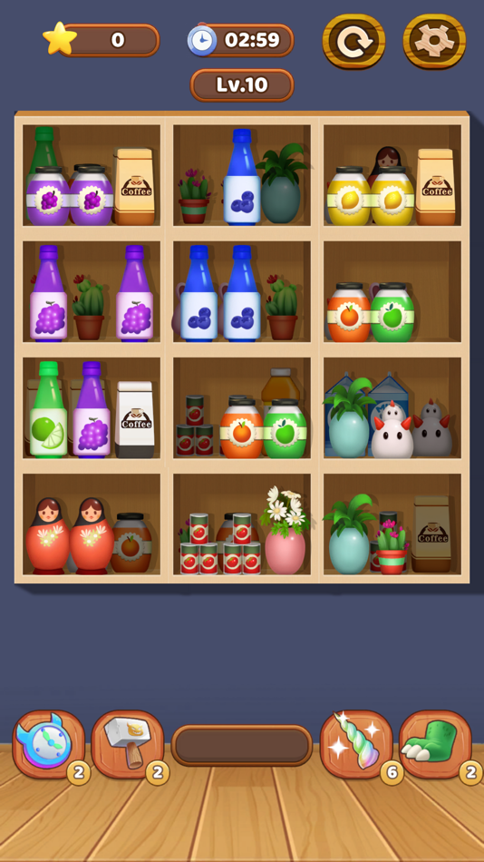 #3. Triple Goods: Match & Sort 3D (iOS) 由: ANTADA TECHNOLOGY COMPANY LIMITED