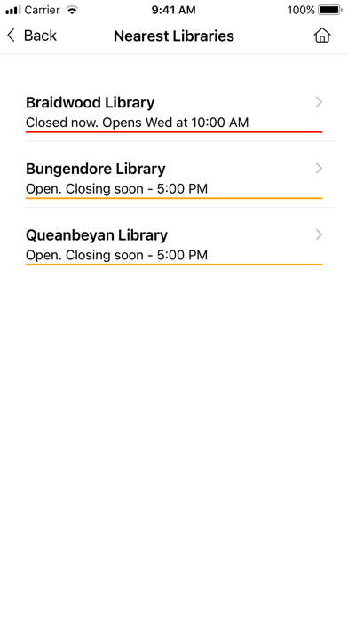 QPRC Libraries Screenshot
