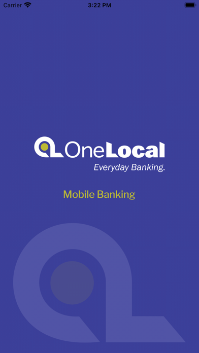 OneLocal Bank Mobile Banking Screenshot