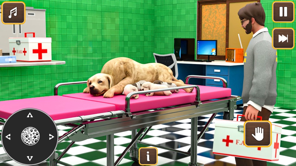 #2. Pregnant Pet Rescue Game 3D (iOS) Podle: Usama Ahmad Butt