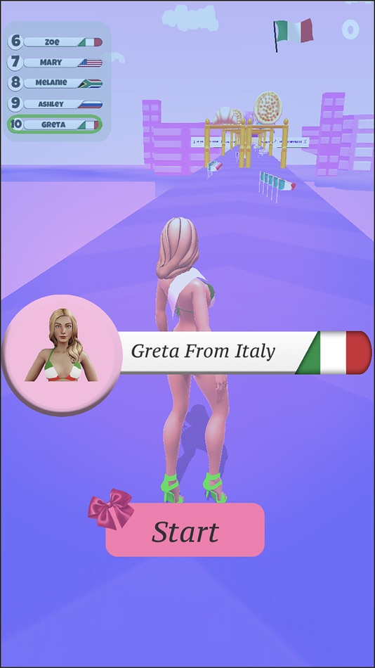 #4. Beauty Contest Run (iOS) بواسطة: Vision For Fun