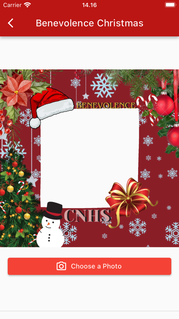 Christmas Photo Frame 2023