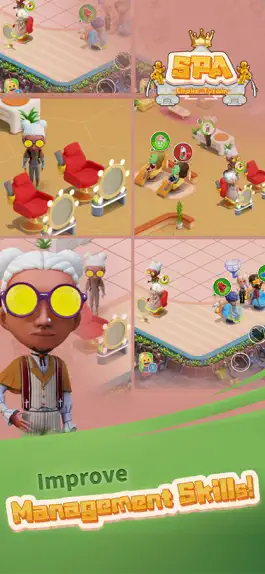 Game screenshot Spa Empire Tycoon: ASMR Salon mod apk