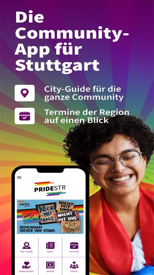 #8. PRIDESTR (iOS) 来自: IG CSD Stuttgart e.V.
