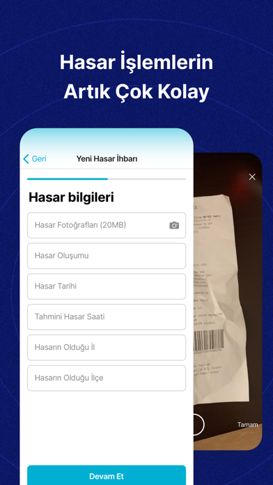 Türkiye Sigorta Mobil Screenshot