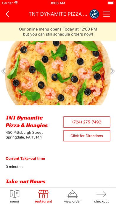 TNT Dynamite Pizza Screenshot