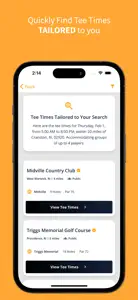 EZ-TeeTimes screenshot #5 for iPhone